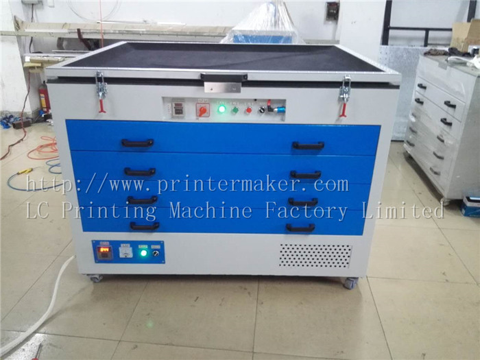 Exposure Drying Closet for Silk Screen Frame Making