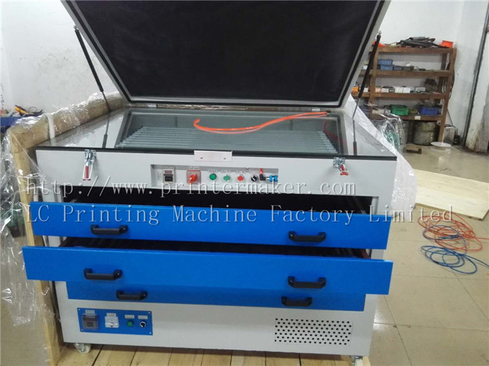 Exposure Drying Closet for Silk Screen Frame Making