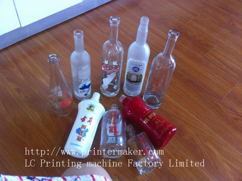 6 Color Automatic UV Glass Bottle Screen Printing Machine