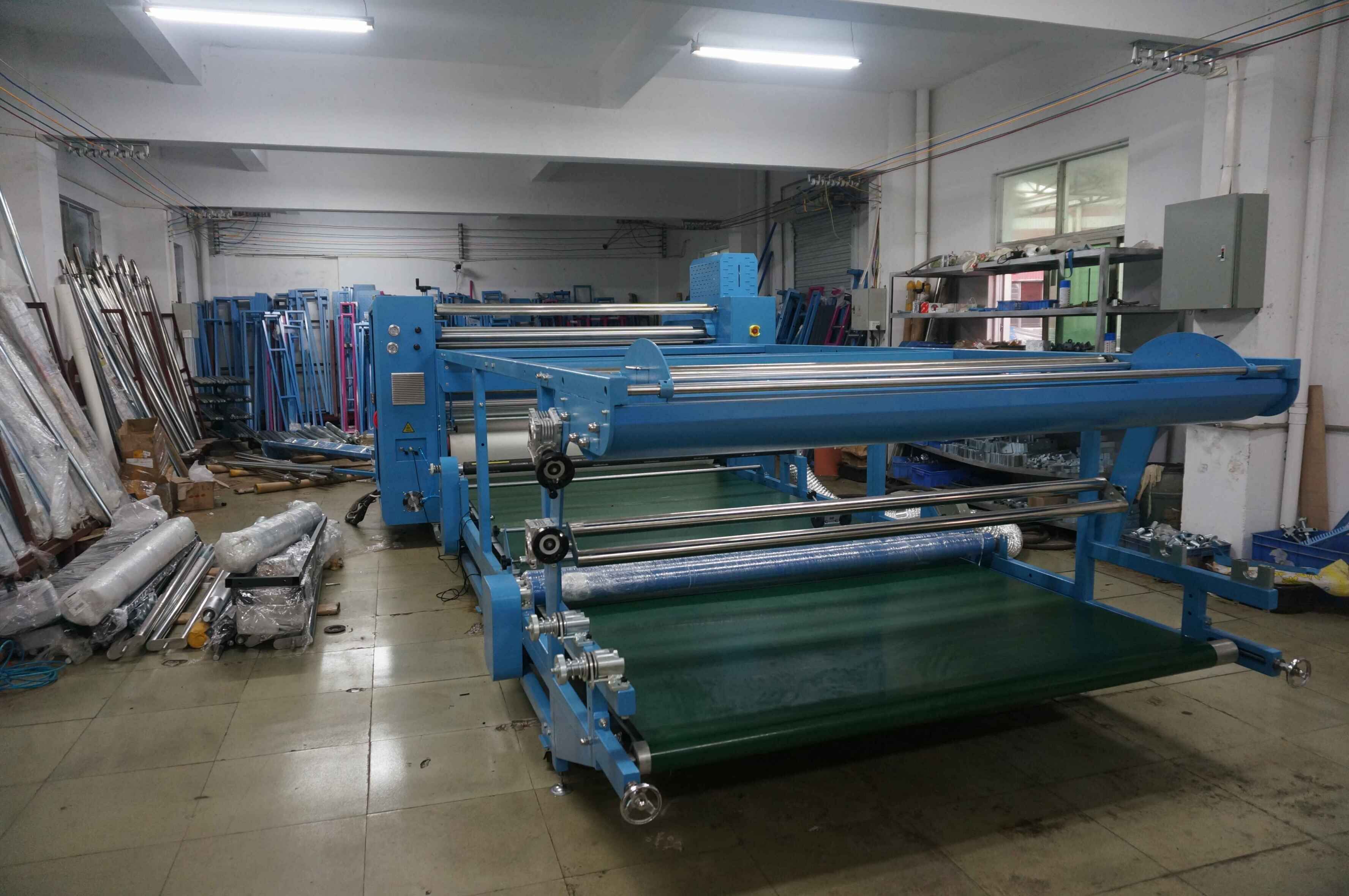 Non woven fabric Roll to Roll Sublimation Heat Transfer Machine