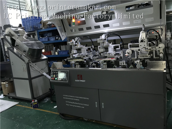 Fully Automatic Chain-type Multicolor Screen Printing And Hot Stamping Machine