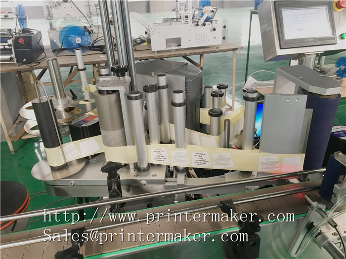 Bottles Automatic Labeling Machine with Barcode Printer