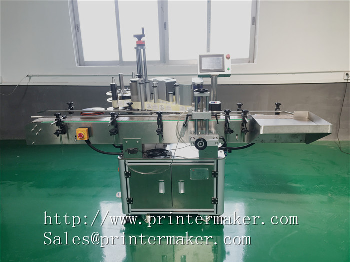 Bottles Automatic Labeling Machine with Barcode Printer