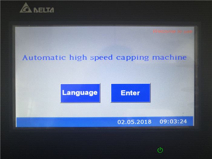 Automatic Frequency Conversion High Speed Capping Machine