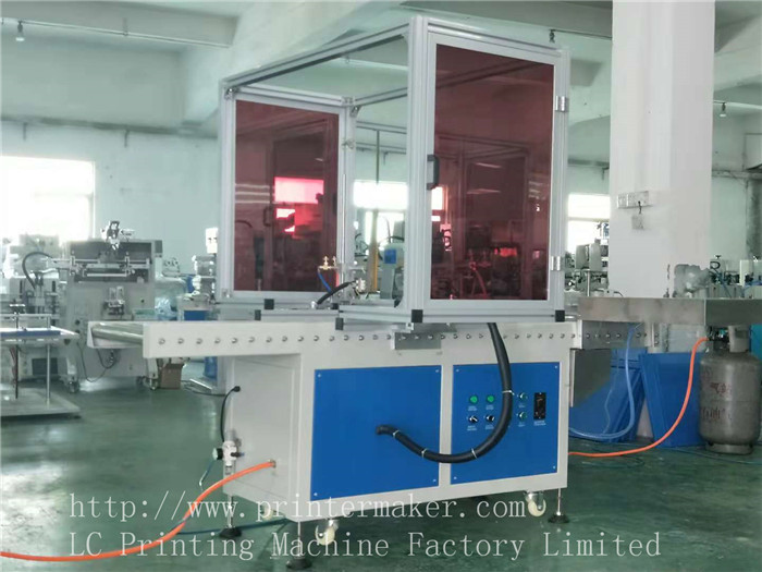 Flame Treatment Machine for Dust Bin & Beverage Crate