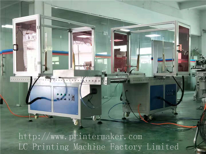 Flame Treatment Machine for Dust Bin & Beverage Crate