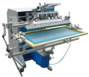 Pneumatic Cylindrical Screen Printer For Long Tube